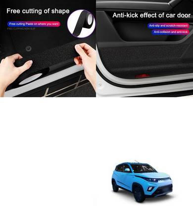 PROEDITION 5D Universal Car Door Edge Entry Guards Scratch Cover Door Sill Protector V116 Matte, Glossy, Chrome Mahindra Universal For Car Side Garnish