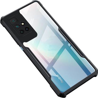 Valueactive Back Cover for Redmi 10 Prime, Camera Protection, Transparent