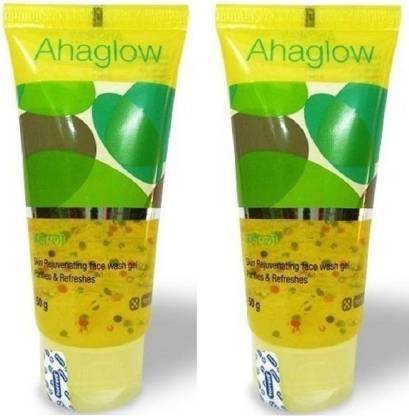 ahaglow AH AGLOW FACE WASH( MULTI PACK) 50GMX2 Face Wash