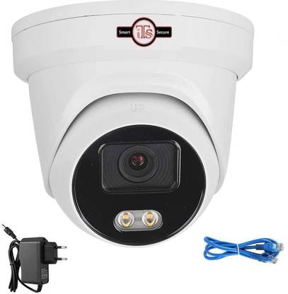 iTS 4MP Color P2P PoE IP Network HD Dome Camera with Mic Audio Support Security Camera