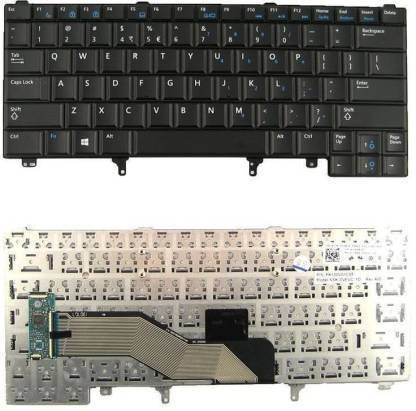 yokart Laptop Keyboard for Dell Latitude E5430 E6320 E6330 E6420 E6440 without Mouse point/Light Internal Standard Laptop Keyboard