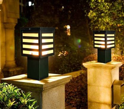 Cruv GL18_2Pcs Gate Light Outdoor Lamp