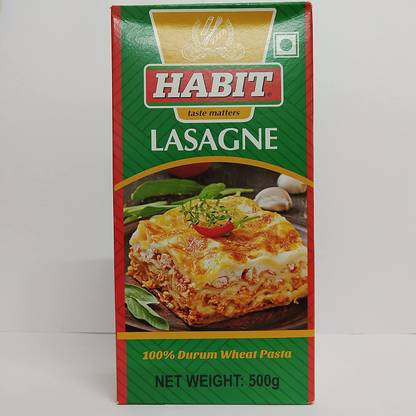 HABIT Lasagne Sheets Macaroni Pasta