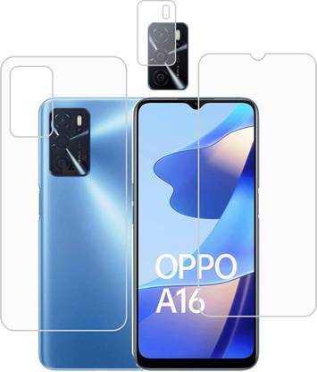 Mobzen Front and Back Tempered Glass for OPPO A16, CPH2269, a16