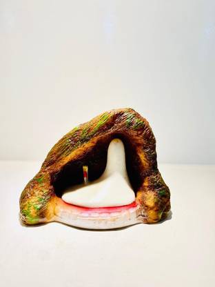 Digital Comm Shri Amarnath Shivling Baba Barfani Jyotirling Shivling For Temple, Car Dashboard Home & Office Decor Showpiece for Living Room Decorative Showpiece 15CM Decorative Showpiece  -  11 cm