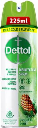 Dettol Disinfectant Spray Bottle, Original Pine