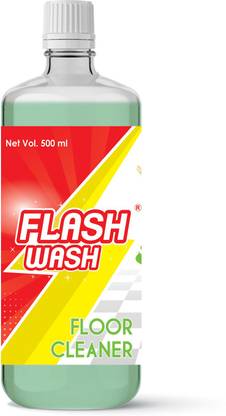 FLASH WASH Floor Cleaner Neem Extra Strong Disinfectant Floor and Ceramic Cleaner, Multi-Surface Tile Cleaner Floral