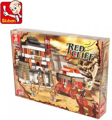 Sluban M38 B0263 Red Cliff, (233 Pieces)
