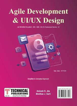 Agile Development and UI/UX design for GTU 18 Course (VII - IT - 3171610)- Professional Elective - IV