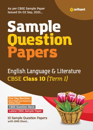 Arihant CBSE Term 1 English Language & Literature Sample Papers Questions for Class 10 MCQ Books for 2021 (As Per CBSE Sample Papers issued on 2 Sep 2021)