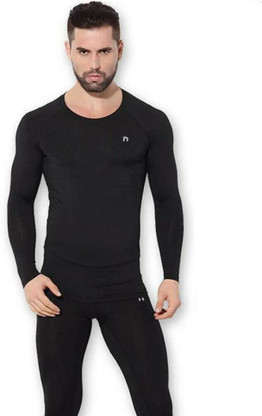 never lose GYM T-SHIRT Men Compression 