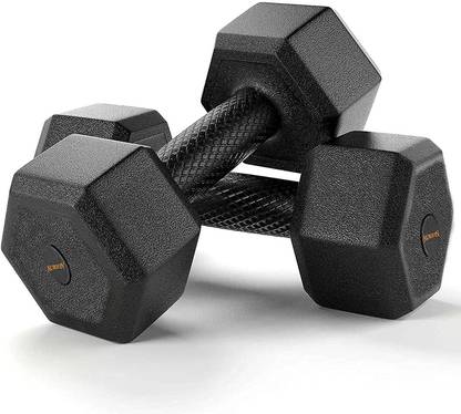 Aurion Dumbbell Set Fixed Weight Dumbbell for home gym & Fitness 1 Kg x 2 Fixed Weight Dumbbell