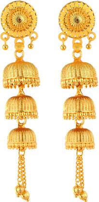 Thrillz Brass Earring Set