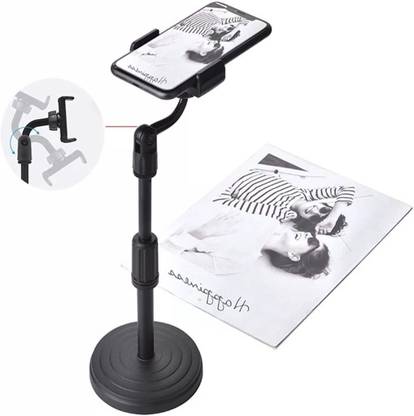 AFFENDS Latest Collection Adjustable Live Broadcast stand Adjustable and Desktop Mobile Holder Stand with 360 Degree Rotation Mount Stand, Mobile Phone Holder Hands-Free Clip-on Smartphone Multi-functional for Live Special Design for Streaming, Video Blogs, Online Classes, Streaming, Shooting Field, Online Singing Mobile Holder Single Gimbal for Mobile
