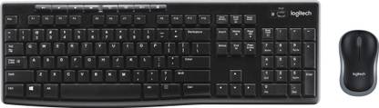 Logitech MK270r Wireless Combo Keyboard  (Black) at Rs. 999