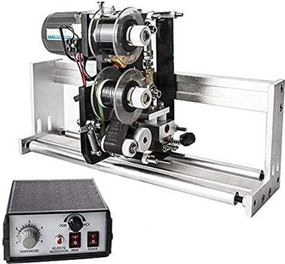 Auro Sports Auro machines Ribbon Batch Coding Machine For Automatic Pouch Packaging Machines To Print Dates | Manufacturing Date, Price etc.| Stamp Coding Machine | FREE 5 RIBBONS Label Stamping Machine