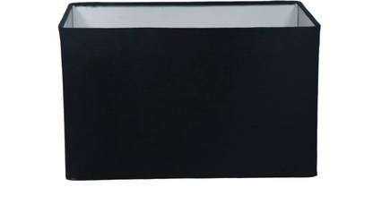 The Black Pearl Rectangular Lampshade in Black colour Table Lamps Lamp Shade