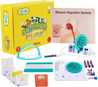 Sparklebox Science Class 4 Kit, Gift for Kids 7-10 Years with 25 DIY Science Experiments