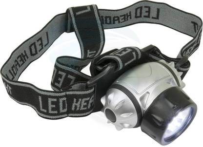 Protos India.Net High Power 7 LED Headlamp 2 Mode Waterproof 90 Degrees Adjustable Long Range LED Headlamp