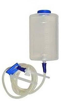 3S Naulakha Enema Can /Douche Can Set For Men & Women For Home Use with Instruction 1000 ml Medical Equipment Combo