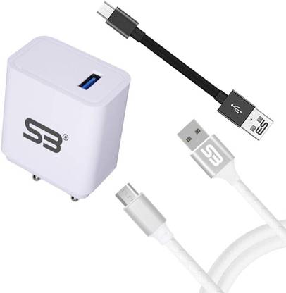 shopbucket Wall Charger Accessory Combo for Infinix Smart 5,Infinix Smart 4 Plus, Infinix Hot 9, Infinix Hot 9 Pro, Infinix S5 Pro.