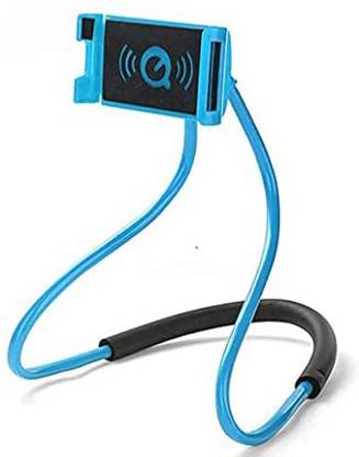 LEERFIE Lazy Hang Neck Long Arm Neck Lazy Holder Hanging Neck 360 Degree Rotation Universal | Flexible | Portable | Foldable | 360 Degree | Mobile Phone Smartphone Holder Stand Best For Neck Rest On Bed | Desk | Table | Gym Exercise | Video Recording for All Smartphones Gooseneck Lazy Stand Mobile Holder
