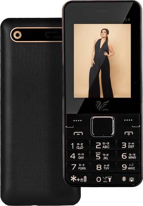 IAIR Basic Feature Dual Sim Mobile Phone with 2800mAh Battery, 2.4 inch Display Screen, 0.8 mp Camera with Big LED Torch (FPS4, Black)