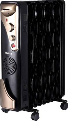 हैवेल्स OFR 9 Wave Fin (Black) ऑइल वाला रूम हीटर
