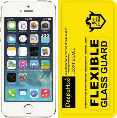 DeepzHub Front and Back Screen Guard for Apple iPhone 5