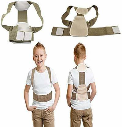 Litenyx Posture Corrector Belt for Kids Children Back Posture Belt Kids (Random Color) Shoulder Support