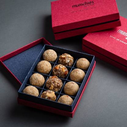 MUMCHIES Assorted Laddus in a Exquisite Gift Hamper Box Festive Gift Box