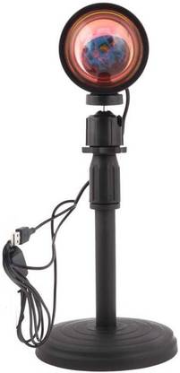 CHANANA SELLERS Projector LED Mellow Floor Lamp Rainbow Night Light 360 Degree Rotation for Photogra Table Lamp