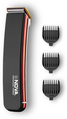 NOVA NHT 1049/00 Titanium coated Trimmer 30 min  Runtime 4 Length Settings