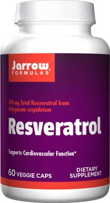 Jarrow Formulas Resveratrol 100 mg - 60 Veggie Caps