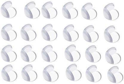 PETROINDUSTRIES PVC CORNER PROTECTOR, BABY PROOFING, FURNITURE EDGE GUARD (PACK OF 24)