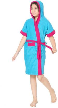 Sand Dune Turquoise Free Size Bath Robe