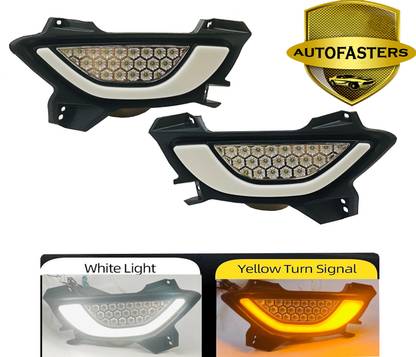 Autofasters Car Led Day Running Light with Led Fog Light for Tata Altroz Car Fancy Lights