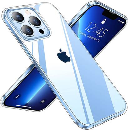 FuzionTrend Back Cover for iPhone 13 Pro Max -Crystal Clear Shockproof Transparent Case Designed for Apple iPhone 13Pro Max