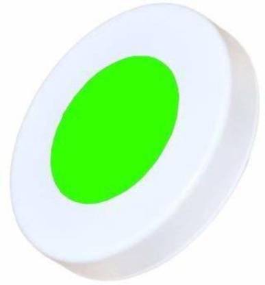 LUV LED Striker Light (3 Watt) GREEN Color, Magnetic Elegant Cover, Surface mounted (PACK OF 1 Recessed Ceiling Lamp