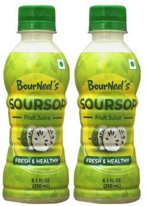 bourneels Soursop Fruit Juice 250ml pack of 2