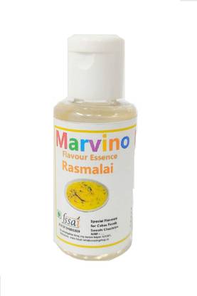 Marvino Rasmalai Food Flavours Essence for Cakes Whipcream Fondant Sweets Ice-Creams Chocolates Flavoring Syrup Rabdi Liquid Food Essence