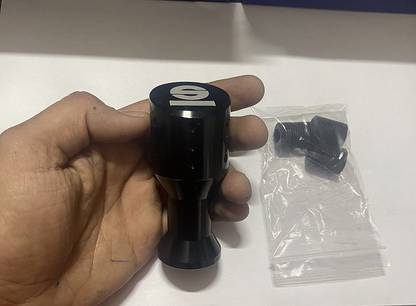 Auto MT Sparco Black Universal Car Gear Shift Knob Modified Car Gear Shift Knob Auto Transmission Shift Lever Knob Metal for All CAR TYPE2 Gear Knob
