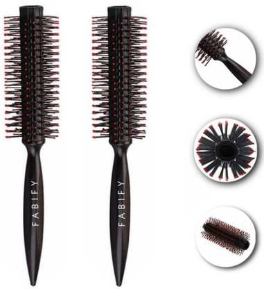 Fabify Roller Hair Brush| For Smooth & Straight Hair | Kanga | Pack of 2|