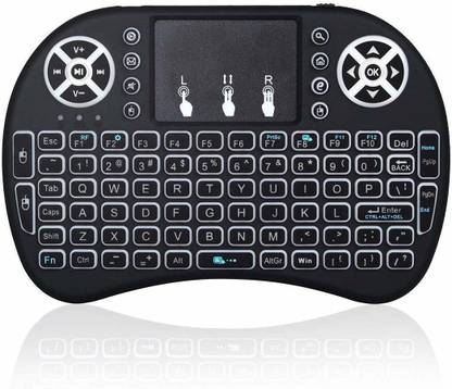 ENMORA Q47 _WIRELESS KEYBOARD|GAMING KEYBOARD||SMALL GAMING KEYOARD|GAMEPAD|Wireless Touchpad Keyboard with Mouse, Ergonomically Design Easy to Carry. Bluetooth Standard Gaming Keyboard Compatible with Desktop, Laptop, Mac