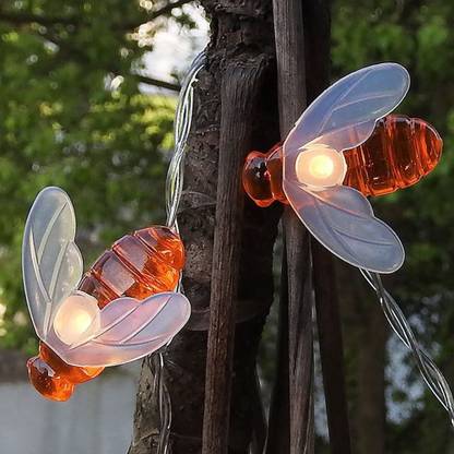AANABHAL 16 LED Honey Bee Fairy String Lights LED Lantern