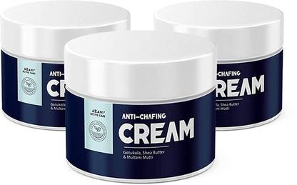 Azani Anti Chafing Cream For Soothing Rashes, Blisters, Thigh Rub, Itchy & Sore Skin (Dry)