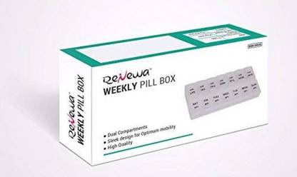 Renewa 14 Weekly Pill Box Pill Box