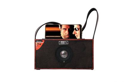 Barry John Slim Line Single Speaker with AUX/USB/FM/BLUETOOTH with Mobile stand 20 W Bluetooth Speaker