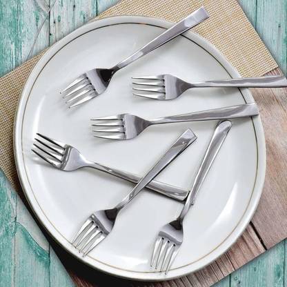 Convay 6 dinner 20CM Dinner Forks Stainless Steel Table Spoon Set