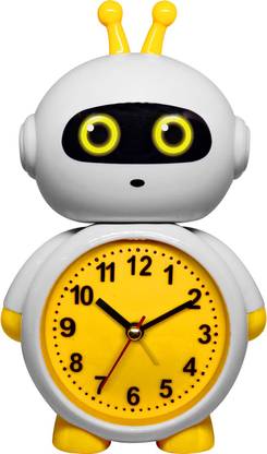 Black Camel Analog Yellow Clock